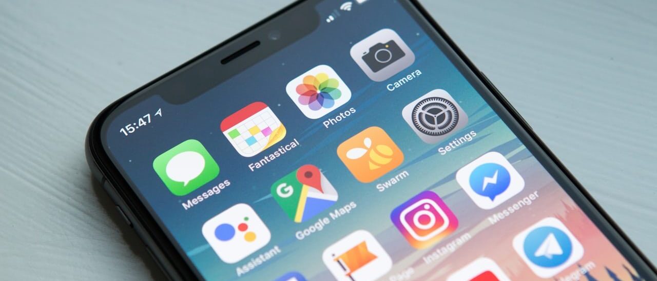 スマホの地図アプリ